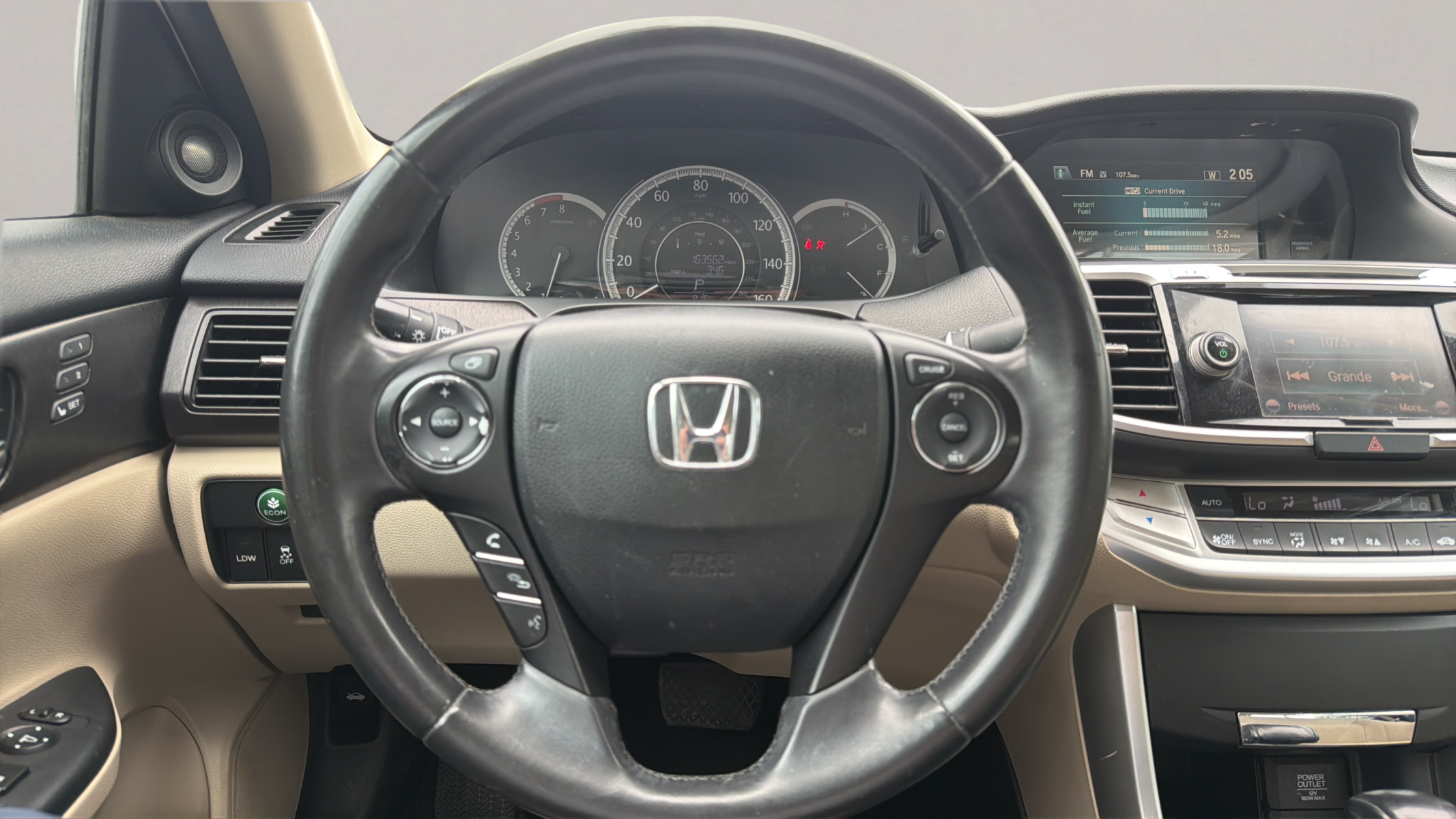 2014 Honda ACCORD EX-L Sedan — photo 9